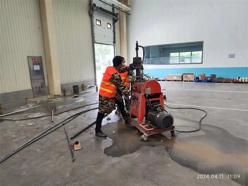 左权厂房地面下沉塌陷注浆加固施工